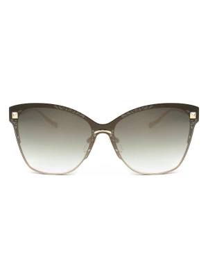 Ana Hickmann Damskie okulary przeciwsłoneczne w kolorze złoto-szarym rozmiar: onesize