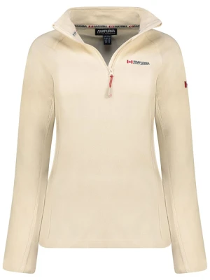 ANAPURNA Bluza polarowa "Tonneau" w kolorze kremowym rozmiar: XL