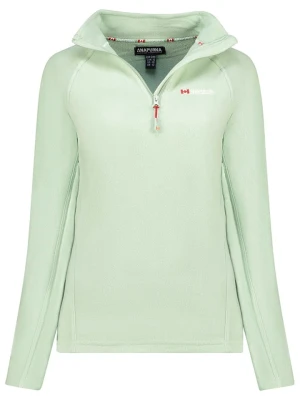 ANAPURNA Bluza polarowa "Tonneau" w kolorze zielonym rozmiar: M