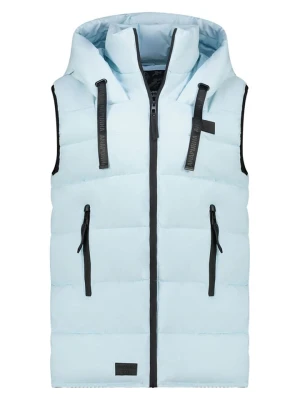 ANAPURNA Kamizelka pikowana "Dolbana" w kolorze błękitnym rozmiar: XL