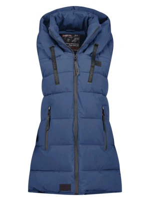 ANAPURNA Kamizelka pikowana "Dolbana" w kolorze granatowym rozmiar: M