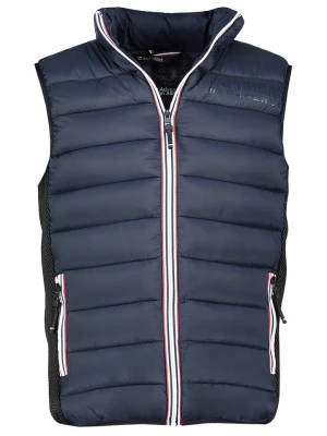 ANAPURNA Kamizelka pikowana "Vakashana" w kolorze granatowym rozmiar: M