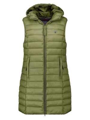 ANAPURNA Kamizelka pikowana "Vakitalana Long" w kolorze zielonym rozmiar: L