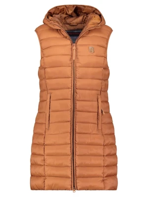 ANAPURNA Kamizelka pikowana "Vakitalana" w kolorze jasnobrązowym rozmiar: L