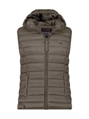 ANAPURNA Kamizelka pikowana "Vakitalana" w kolorze khaki rozmiar: XXL