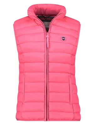 ANAPURNA Kamizelka pikowana "Vakitalana" w kolorze różowym rozmiar: L