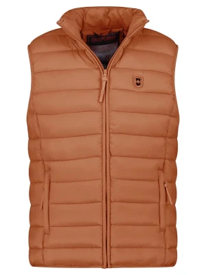 ANAPURNA Kamizelka pikowana "Vamitalana" w kolorze szarobrązowym rozmiar: L