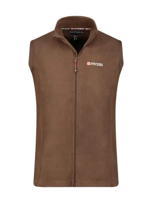 ANAPURNA Kamizelka polarowa "Vugana" w kolorze brązowym rozmiar: M