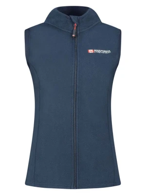 ANAPURNA Kamizelka polarowa "Vugana" w kolorze granatowym rozmiar: M