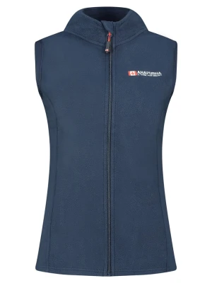 ANAPURNA Kamizelka polarowa "Vugana" w kolorze granatowym rozmiar: XXL