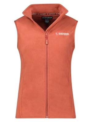 ANAPURNA Kamizelka polarowa "Vugana" w kolorze pomarańczowym rozmiar: L