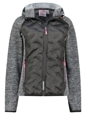 ANAPURNA Kurtka polarowa "Tagadana" w kolorze szaro-czarnym rozmiar: S