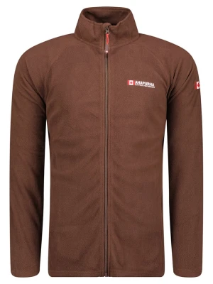 ANAPURNA Kurtka polarowa "Tonneau" w kolorze brązowym rozmiar: S