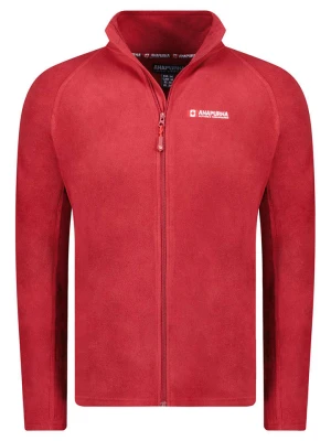 ANAPURNA Kurtka polarowa "Tonneau" w kolorze czerwonym rozmiar: M