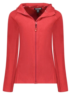 ANAPURNA Kurtka polarowa "Tugoodana" w kolorze czerwonym rozmiar: S