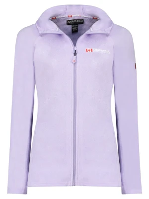 ANAPURNA Kurtka polarowa "Tugoodana" w kolorze fioletowym rozmiar: L