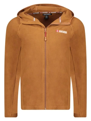 ANAPURNA Kurtka polarowa "Tugoodana" w kolorze jasnobrązowym rozmiar: S