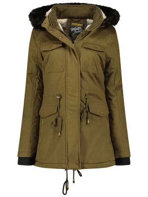 ANAPURNA Parka "Celestana" w kolorze khaki rozmiar: M