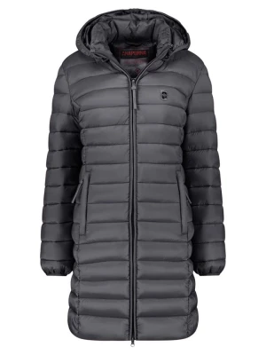 ANAPURNA Płaszcz pikowany "Akitalana" w kolorze antracytowym rozmiar: M