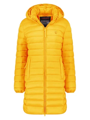 ANAPURNA Płaszcz pikowany "Akitalana" w kolorze żółtym rozmiar: XL