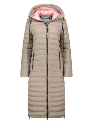 ANAPURNA Płaszcz pikowany "Azulana" w kolorze beżowym rozmiar: XXL