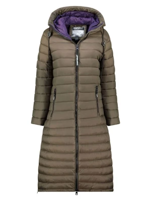 ANAPURNA Płaszcz pikowany "Azulana" w kolorze khaki rozmiar: L