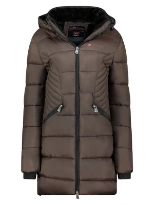 ANAPURNA Płaszcz pikowany "Beeana" w kolorze brązowym rozmiar: S