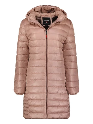 ANAPURNA Płaszcz pikowany w kolorze szaroróżowym rozmiar: XXL