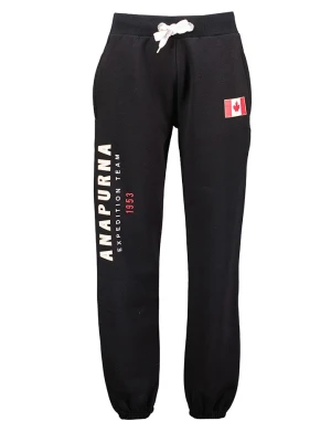 ANAPURNA Spodnie dresowe "Meratana" w kolorze czarnym rozmiar: XXL