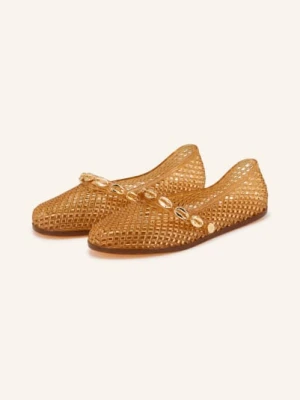 Ancient Greek Sandals Baleriny Typu Mary Jane Iro Shells braun