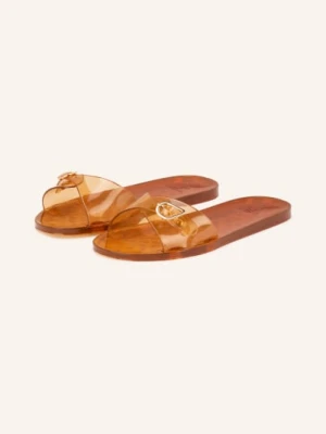 Ancient Greek Sandals Klapki Filia Jelly braun