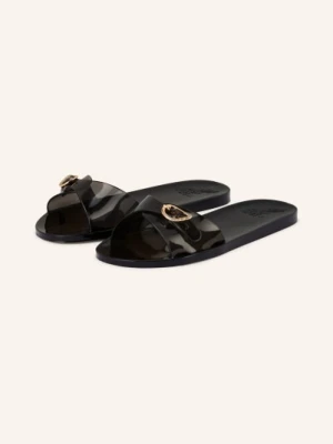 Ancient Greek Sandals Klapki Filia Jelly schwarz