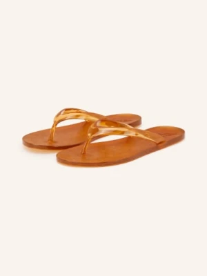 Ancient Greek Sandals Klapki Jelly braun