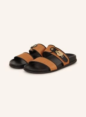 Ancient Greek Sandals Klapki Latria braun