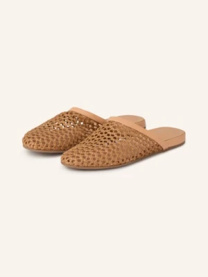 Ancient Greek Sandals Klapki The Slipper braun