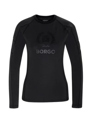 Andalusia Longlap Nero T-Shirt Borgo