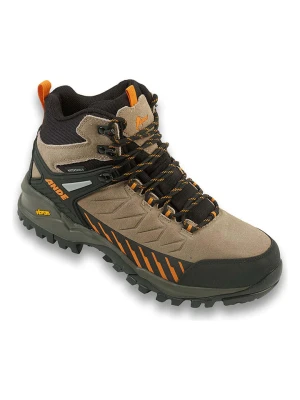 Ande Skórzane buty trekkingowe "Sniper High" w kolorze szarobrązowo-czarnym rozmiar: 47