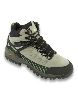 Ande Skórzane buty trekkingowe "Sniper High" w kolorze zielono-czarnym rozmiar: 39