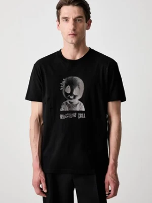 Andersson Bell Alien Machinery T-shirt bawełniany męski