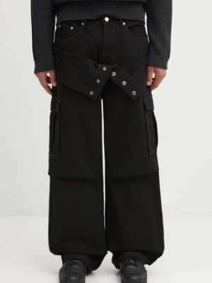 Andersson Bell jeansy Double Waist Work Wide-Leg męskie apa834u