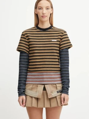 Andersson Bell longsleeve Multi Stripe Ls kolor beżowy atb1353w
