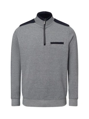 Andrew James Bluza męska Mężczyźni Bawełna niebieski jednolity,