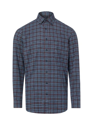 Andrew James koszula flanelowa Mężczyźni Regular Fit Bawełna (100%) niebieski | różowy
