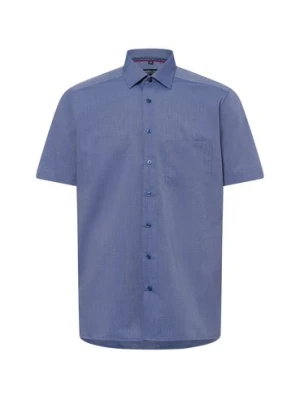 Andrew James Koszula męska - non-iron Mężczyźni Regular Fit Bawełna niebieski marmurkowy,
