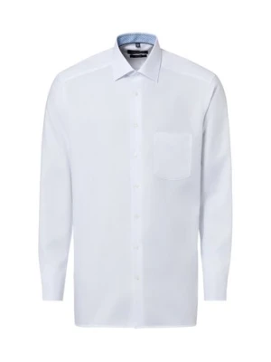 Andrew James Męska koszula biznesowa Mężczyźni Regular Fit Bawełna (100%) biały jednolity,