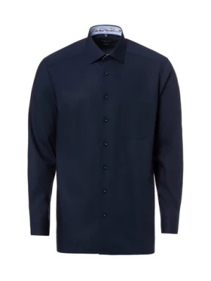 Andrew James Męska koszula biznesowa Mężczyźni Regular Fit Bawełna (100%) niebieski jednolity,