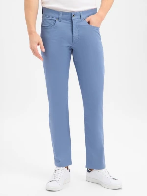 Andrew James Męskie spodnie z pięcioma kieszeniami - nowoczesny krój Mężczyźni Bawełna niebieski,