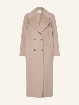Anfiny Płaszcz Wełniany Caroline beige