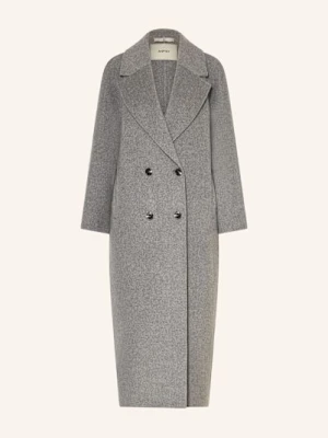 Anfiny Płaszcz Wełniany Caroline grau