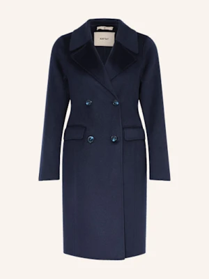 Anfiny Płaszcz Wełniany Claudia blau